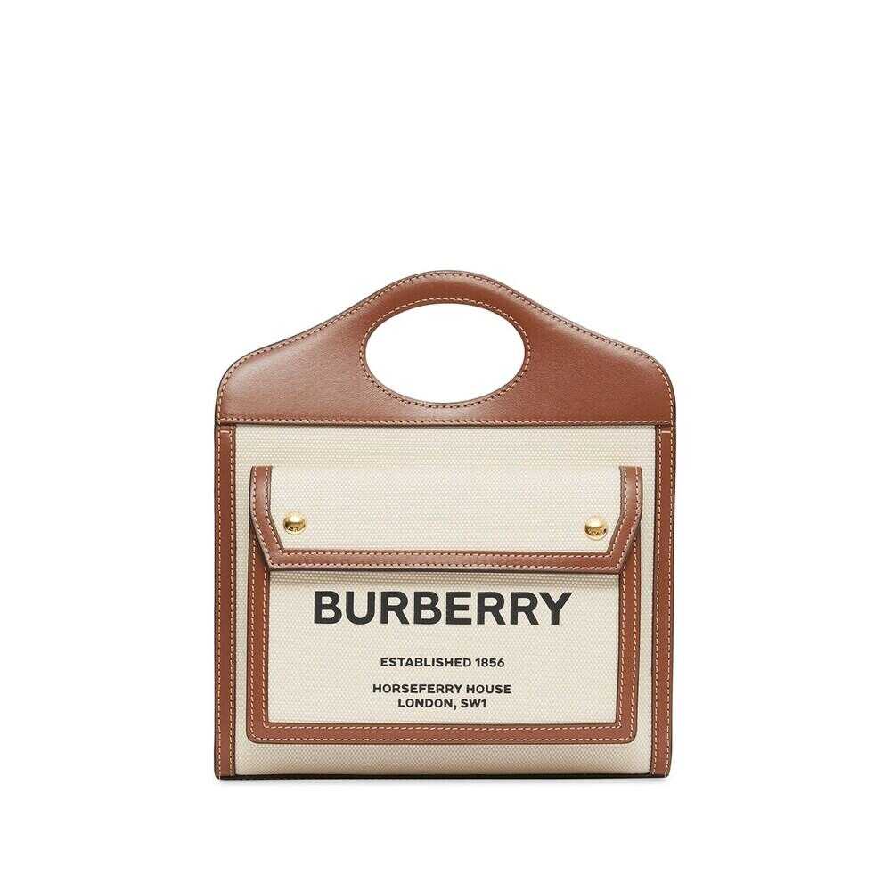 Burberry BURBERRY BAGS NEUTRALS/BROWN