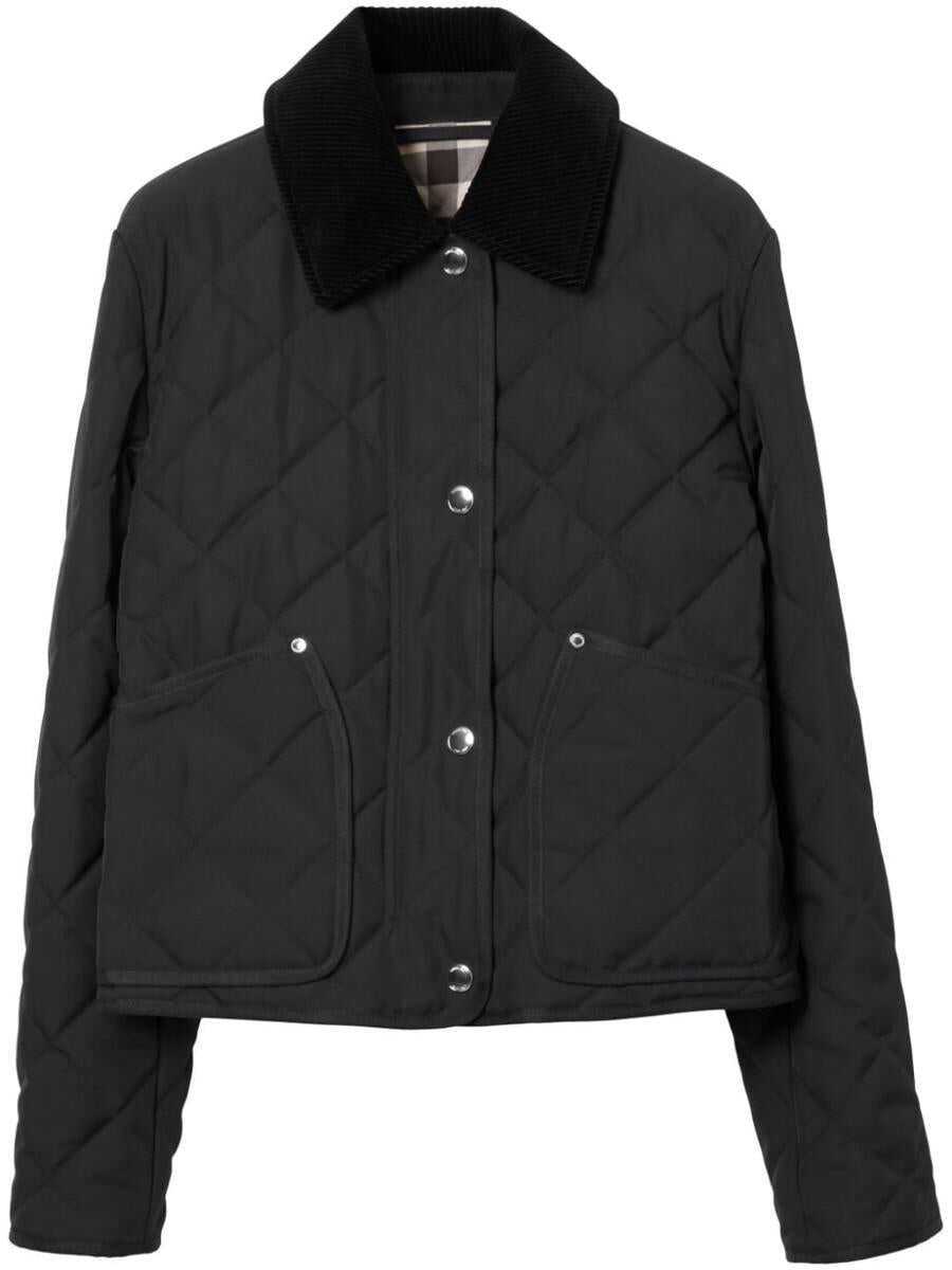 Burberry BURBERRY Lanford quilted jacket BLACK