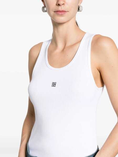 Topuri Givenchy Givenchy Top WHITE Femei (BM 12469098) 5