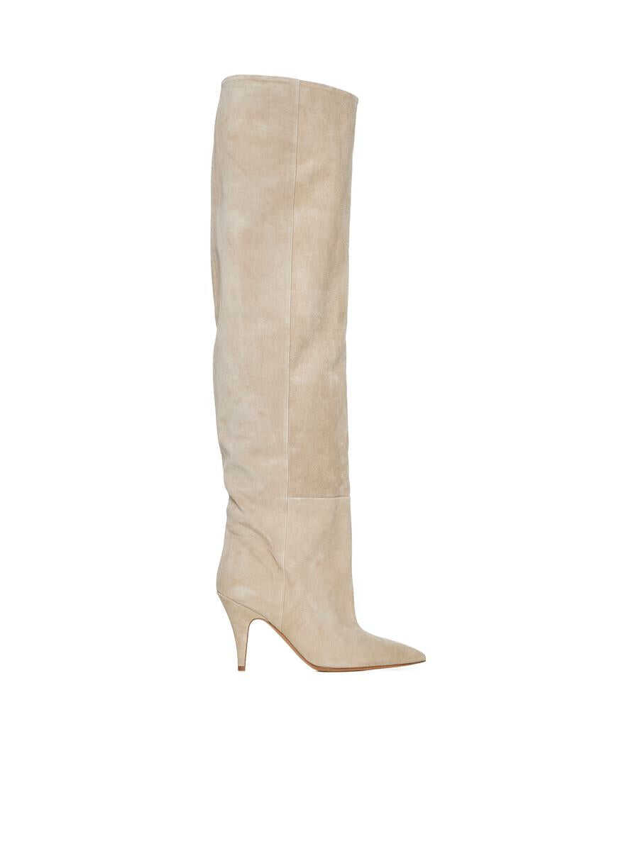 Khaite KHAITE Boots BEIGE SUEDE