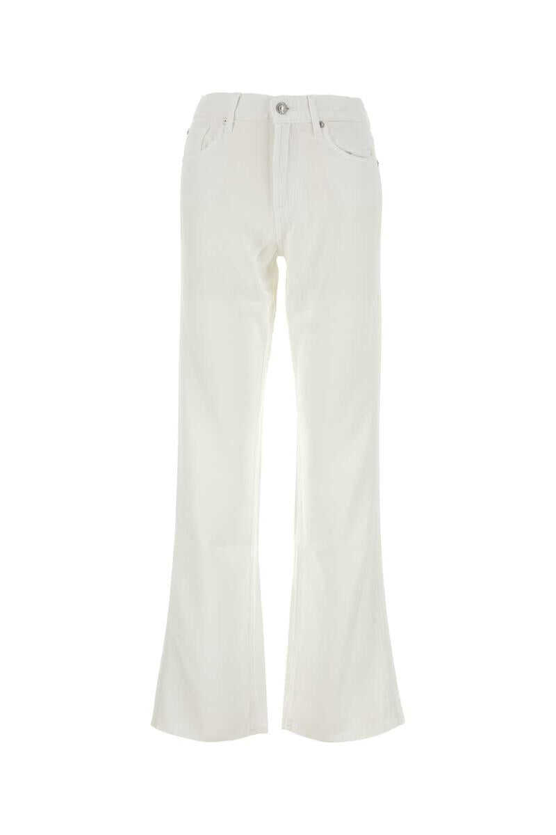 7 For All Mankind SEVEN FOR ALL MANKIND PANTS WHITE