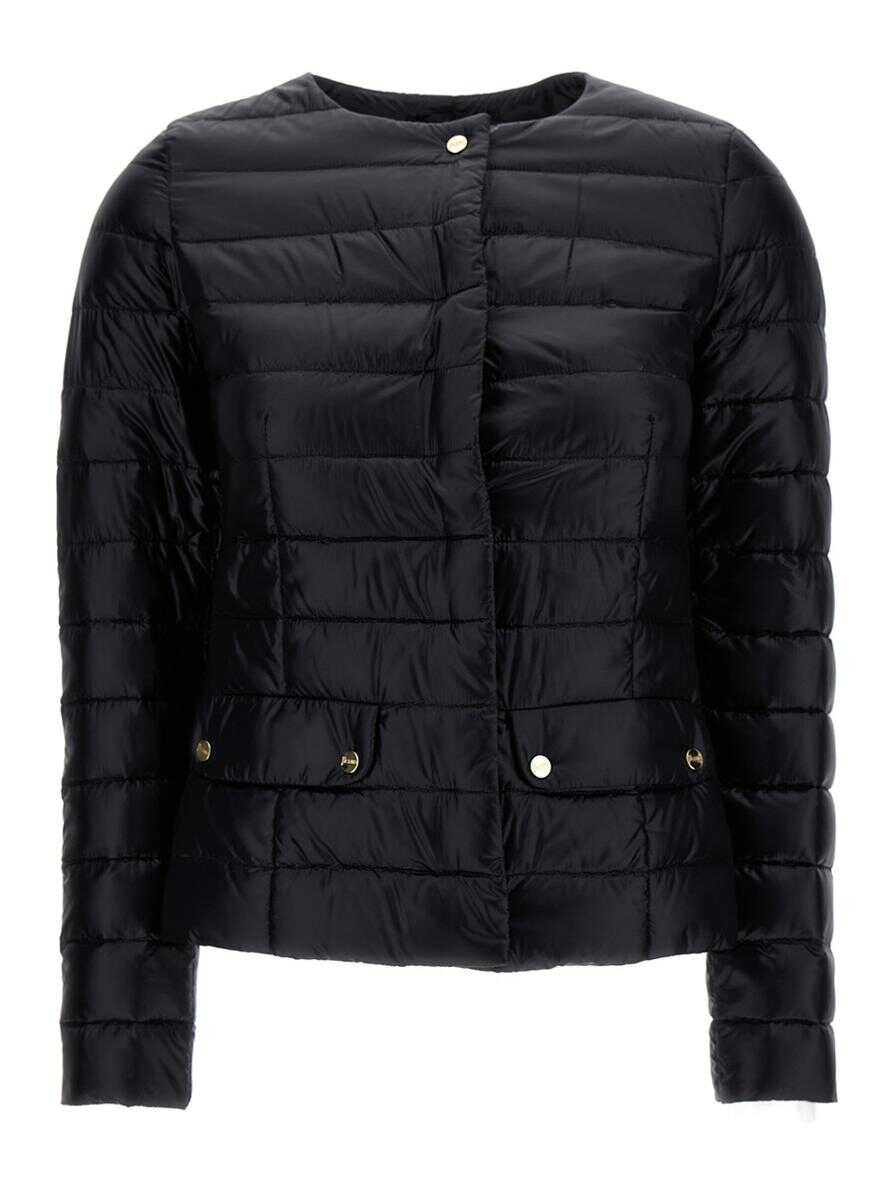 Herno HERNO Nylon short down jacket BLACK