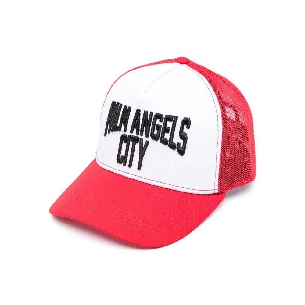 Palm Angels PALM ANGELS CAPS RED/WHITE