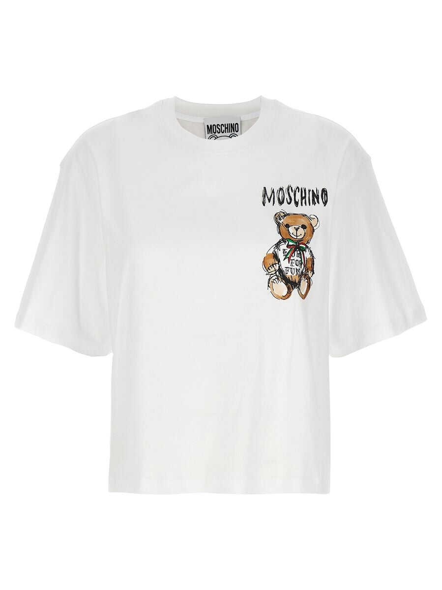 Moschino MOSCHINO \'Teddy Bear\' T-shirt WHITE