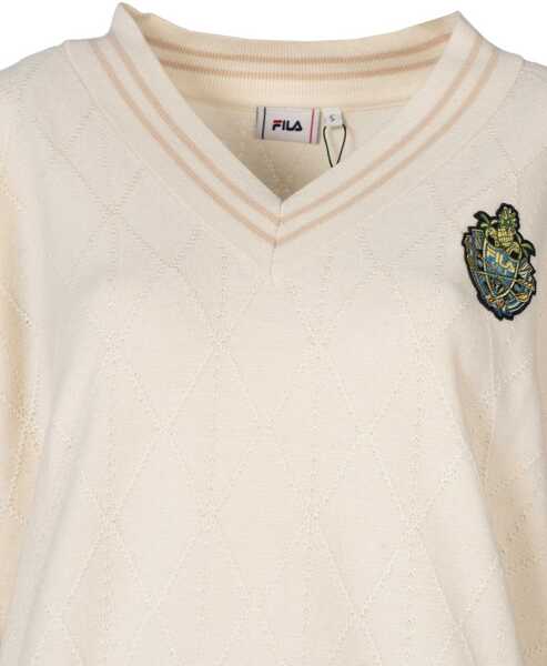 Tricouri Fila Telling FAW0437 Beowy Femei (BM 12473517) 3