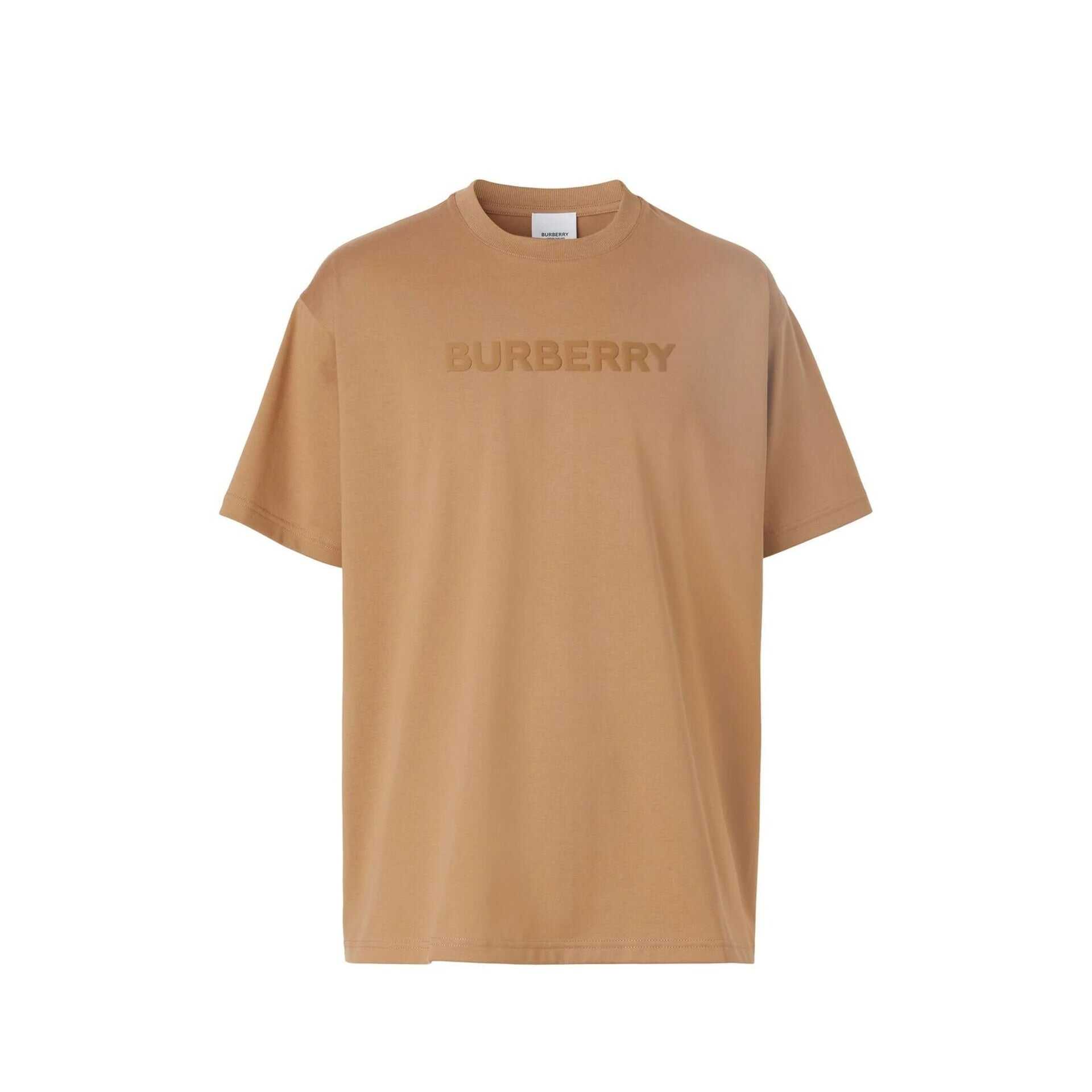 Burberry Burberry Harriston Logo T-Shirt Brown