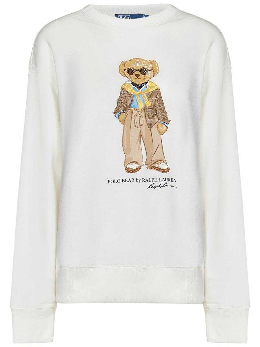 Ralph Lauren Polo Ralph Lauren Polo Bear Sweatshirt WHITE