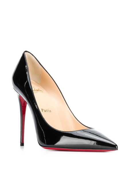 Pantofi cu toc Christian Louboutin Christian Louboutin Kate Patent Leather Pumps Black Femei (BM 12475338) 2