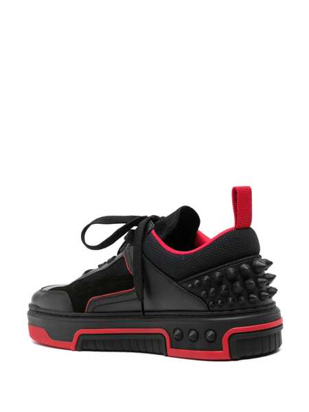 Sneakers Christian Louboutin Christian Louboutin Astroloubi Leather Sneakers Black Barbati (BM 12475347) 3