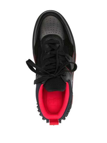 Sneakers Christian Louboutin Christian Louboutin Astroloubi Leather Sneakers Black Barbati (BM 12475347) 4
