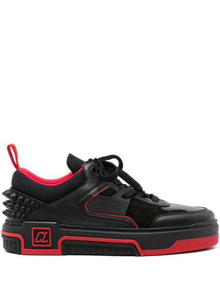 Sneakers Christian Louboutin Christian Louboutin Astroloubi Leather Sneakers Black Barbati (BM 12475347) 1