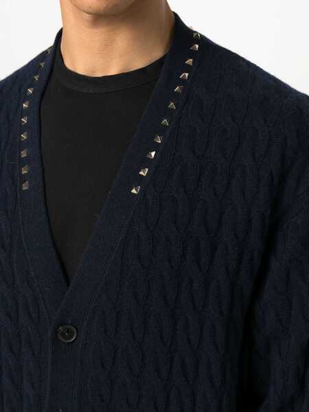 Pulovere Valentino Garavani Valentino Garavani Knitwear NAVY Barbati (BM 12475386) 5