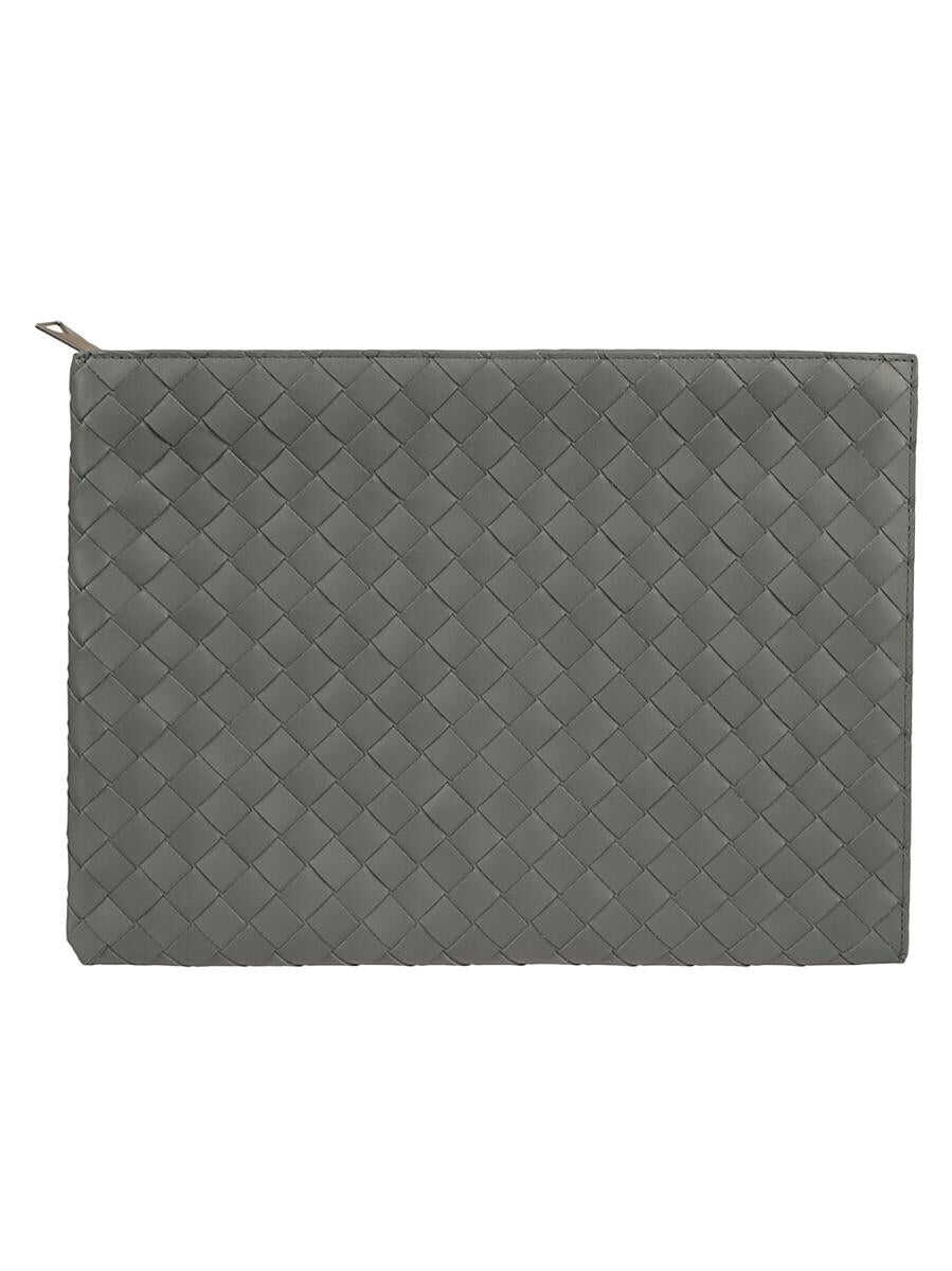 Bottega Veneta Bottega Veneta Wallets SLATE-SILVER