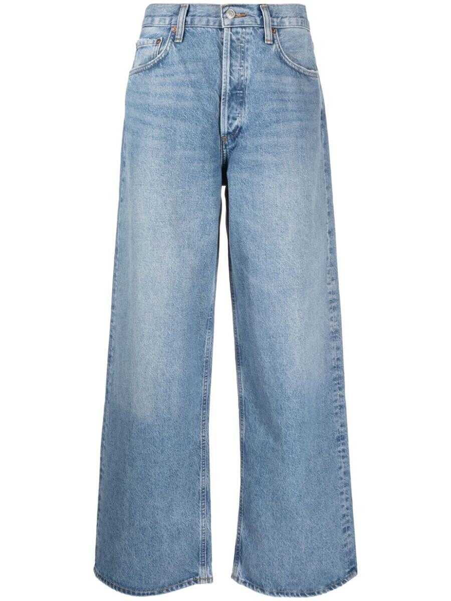 AGOLDE AGOLDE Denim low rise baggy jeans BLUE