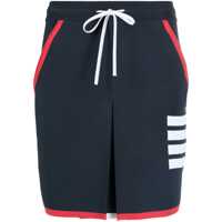 Fuste Thom Browne Mini Pleated 4-Bar Skirt Femei