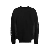 Bluze de trening Valentino Vltn Embossed Sweatshirt Barbati