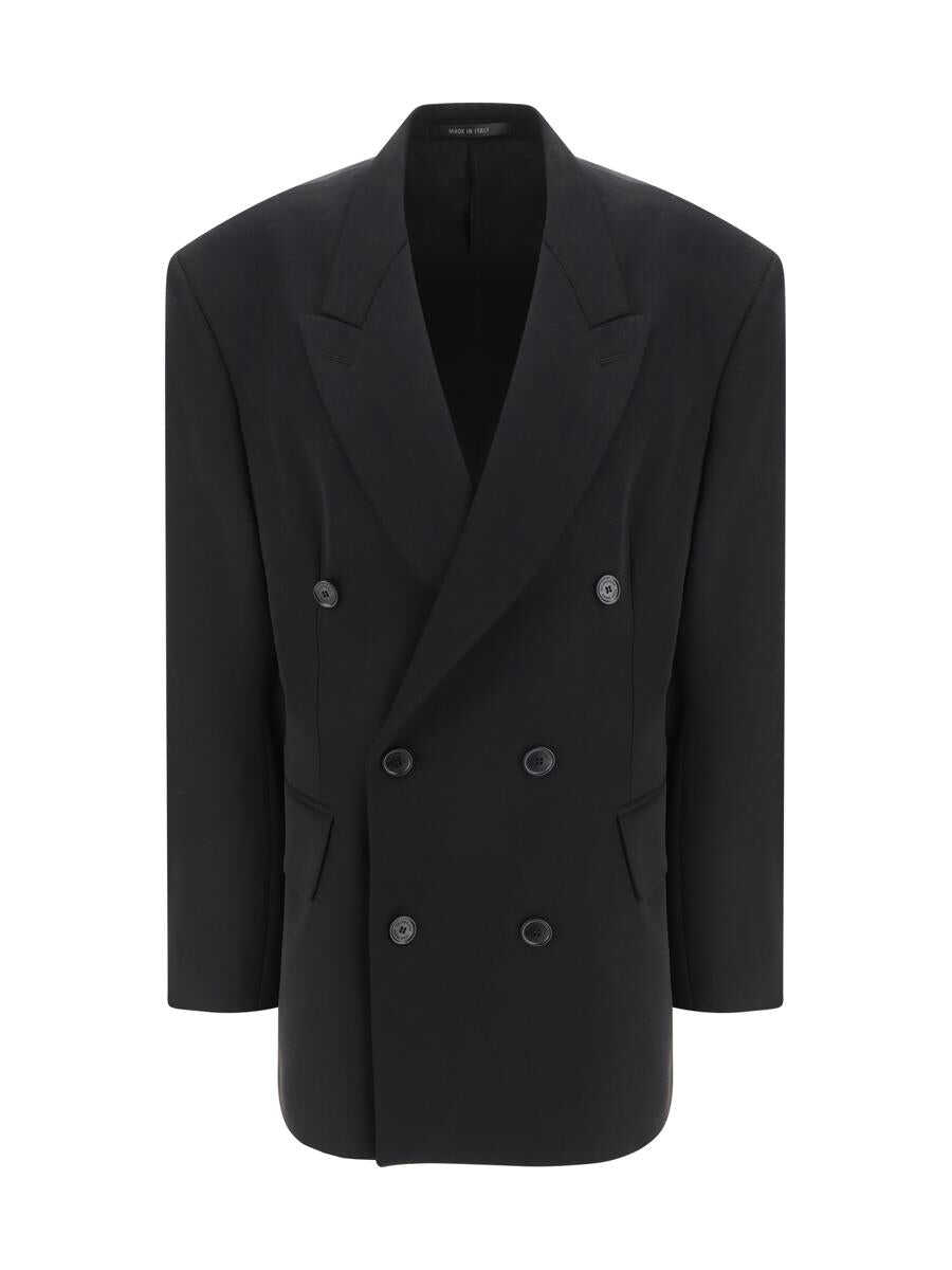 Balenciaga BALENCIAGA BLAZERS & VESTS BLACK