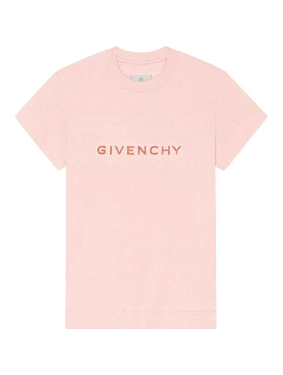 Givenchy GIVENCHY T-shirts PINK & PURPLE