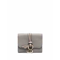 Portofele Chloé Piccolo Alphabet Leather Tri-Fold Wallet Femei