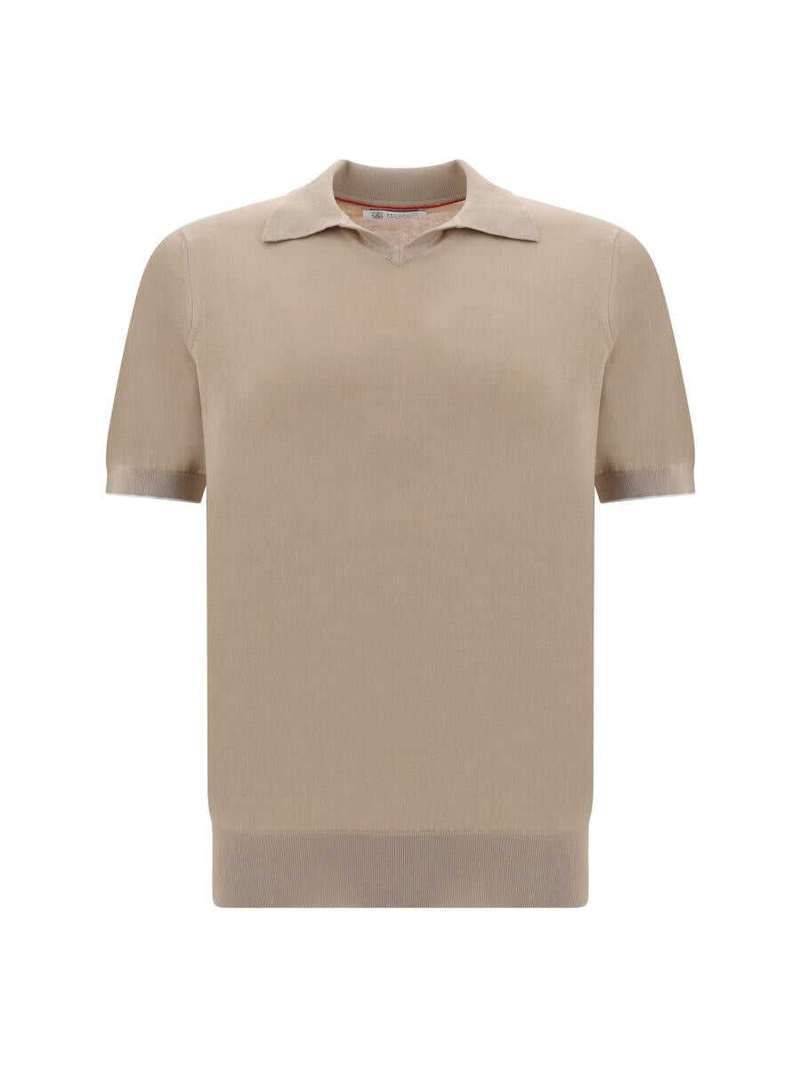 Brunello Cucinelli BRUNELLO CUCINELLI POLO SHIRTS CRETA+NEBBIA