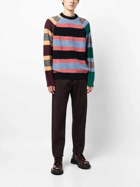 Pulovere Paul Smith Paul Smith Large Striped Crewneck Sweater MULTICOLOR Barbati (BM 12486150) 2