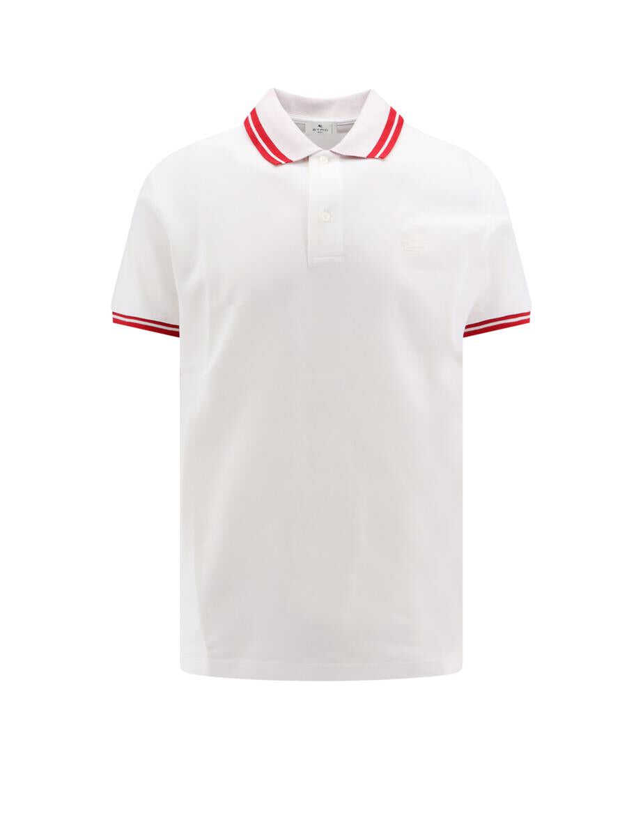 ETRO ETRO POLO SHIRT WHITE