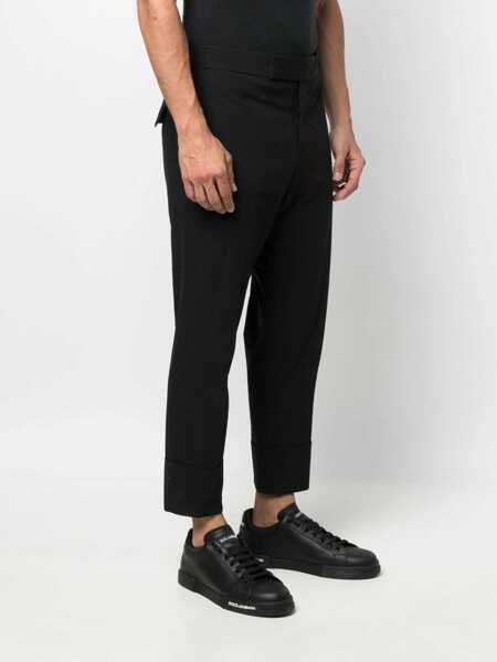 Pantaloni casual SAPIO Sapio No. 7 Gabardine Pant Clothing Black Femei (BM 12487203) 3