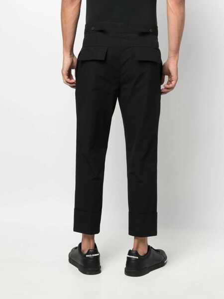 Pantaloni casual SAPIO Sapio No. 7 Gabardine Pant Clothing Black Femei (BM 12487203) 4