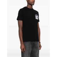 Tricouri Off-White pentru Barbati - Tricouri Off-White Off-White Cotton Crew-Neck T-Shirt Black Barbati (BM 12487671) - B-mall.ro