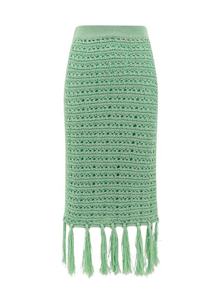 Erika Cavallini ERIKA CAVALLINI SKIRT GREEN