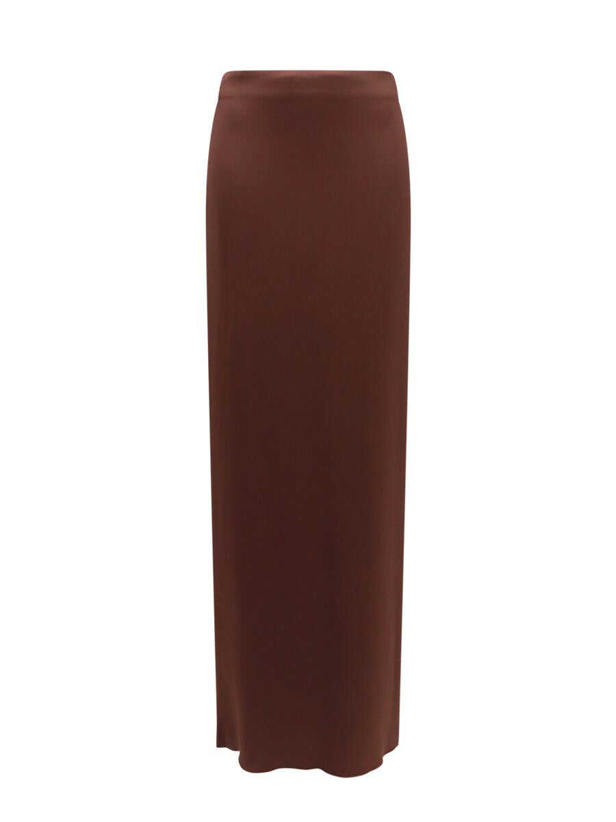 Erika Cavallini ERIKA CAVALLINI SKIRT BROWN