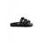 Rick Owens Rick Owens Fogachine Knotted Open-Toed Slip On Sandal Shoes Black