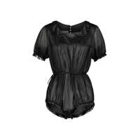Body-uri Maison Margiela Sheer Nylon Bodysuit Clothing Femei