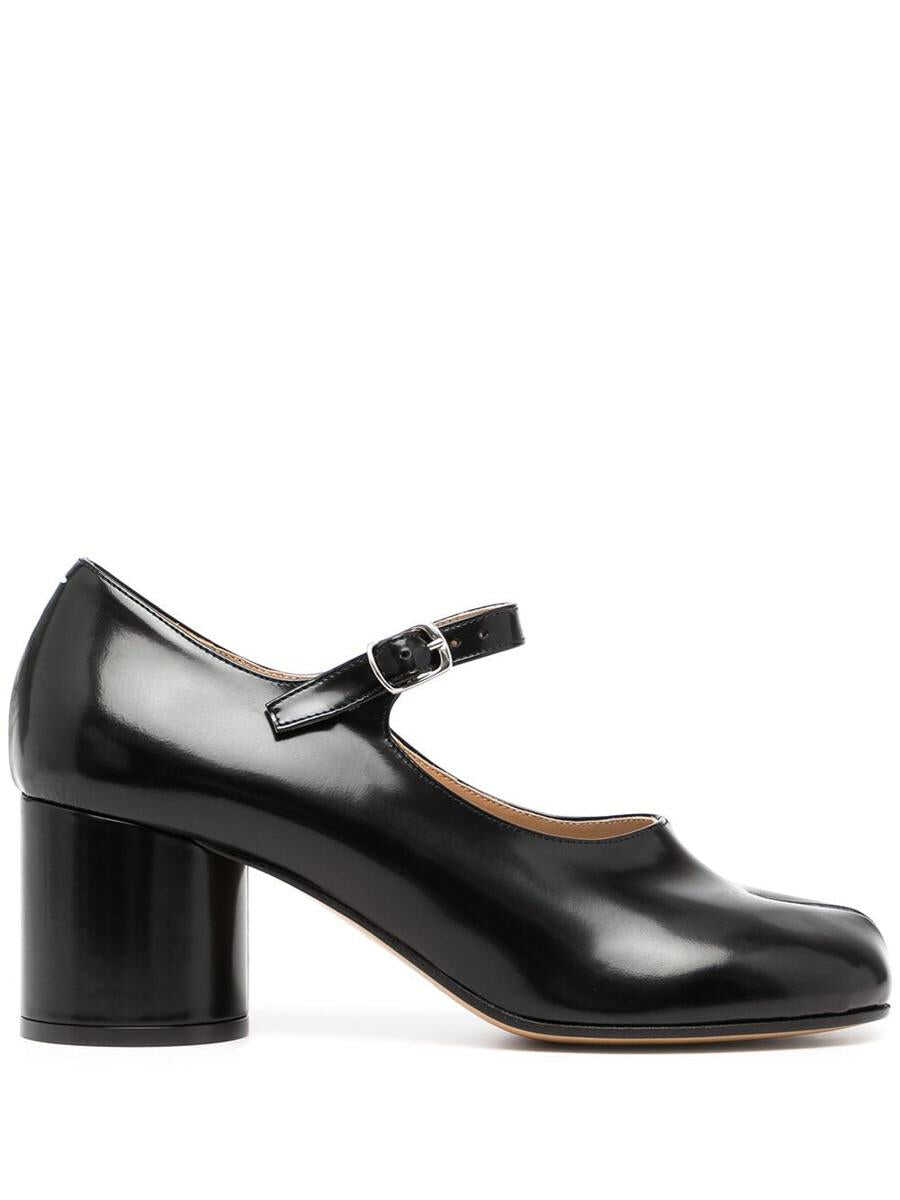 Maison Margiela MAISON MARGIELA Tabi 60mm Mary Jane pumps BLACK