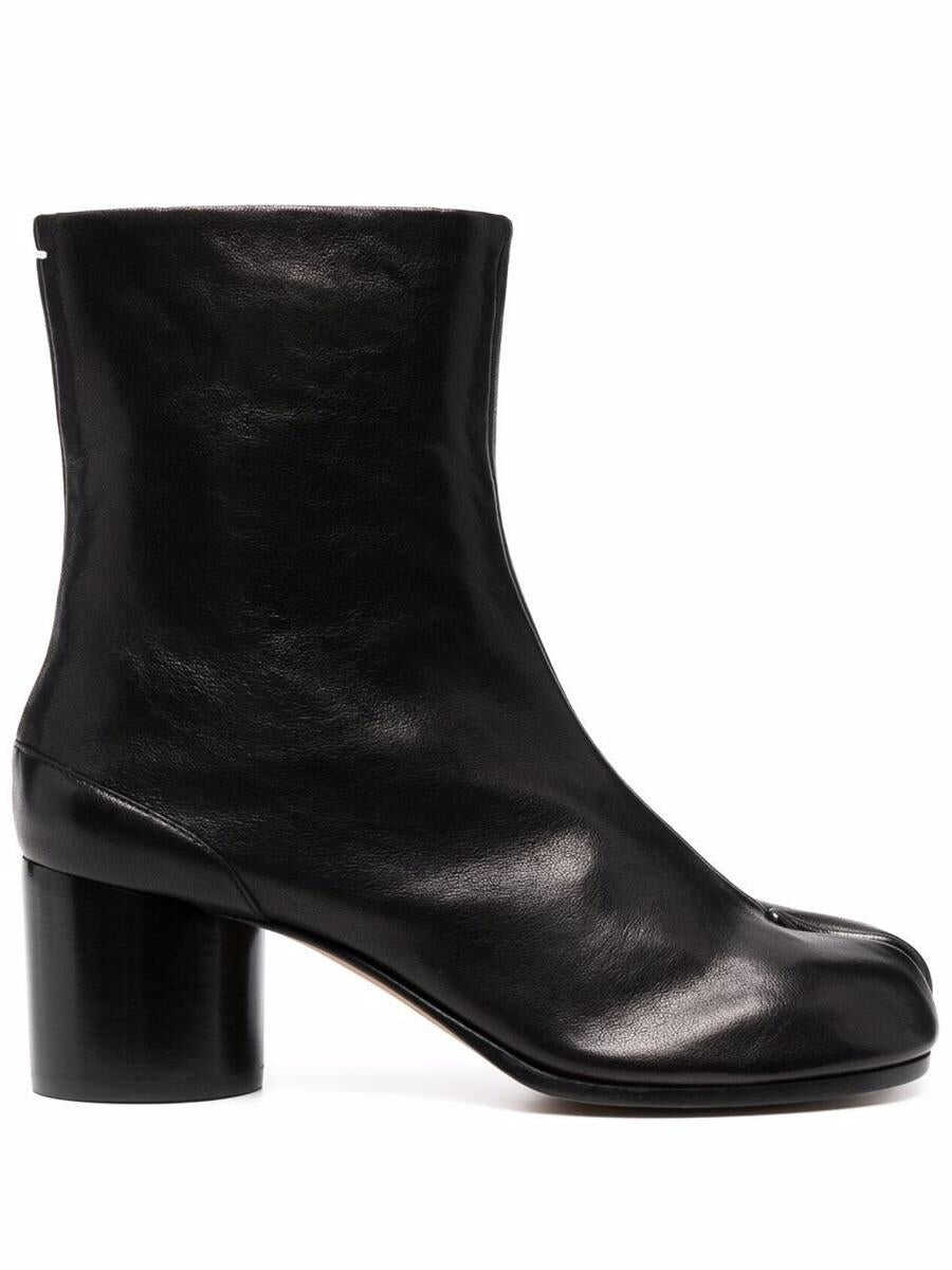 Maison Margiela MAISON MARGIELA Tabi 60mm leather ankle boots BLACK
