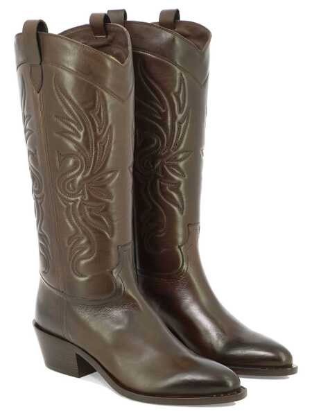 Bocanci SARTORE Sartore Texan Boots BROWN Femei (BM 12495411) 2