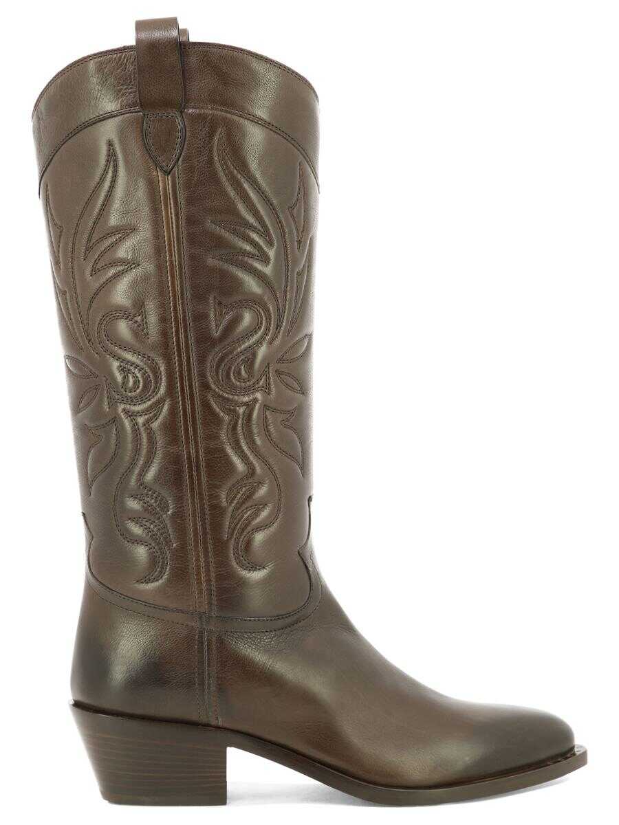 SARTORE SARTORE Texan boots BROWN