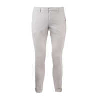 Pantaloni Dondup Gaubert Slim Pleat Pants In Cotton Barbati