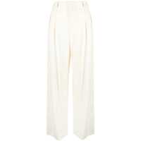 Pantaloni casual Wardrobe.Nyc Low Rise Tuxedo Trousers Clothing Femei