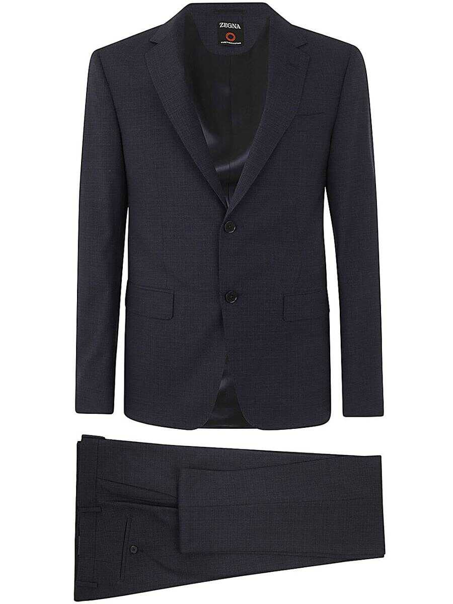 ZEGNA ZEGNA USETHEEXISTING SUIT CLOTHING BLUE