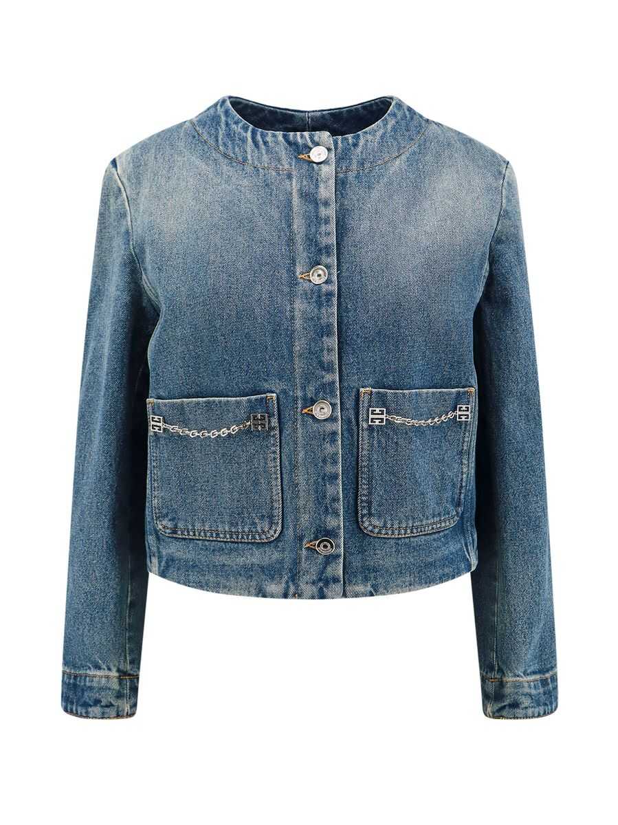 Givenchy GIVENCHY Denim cotton jacket CLEAR BLUE