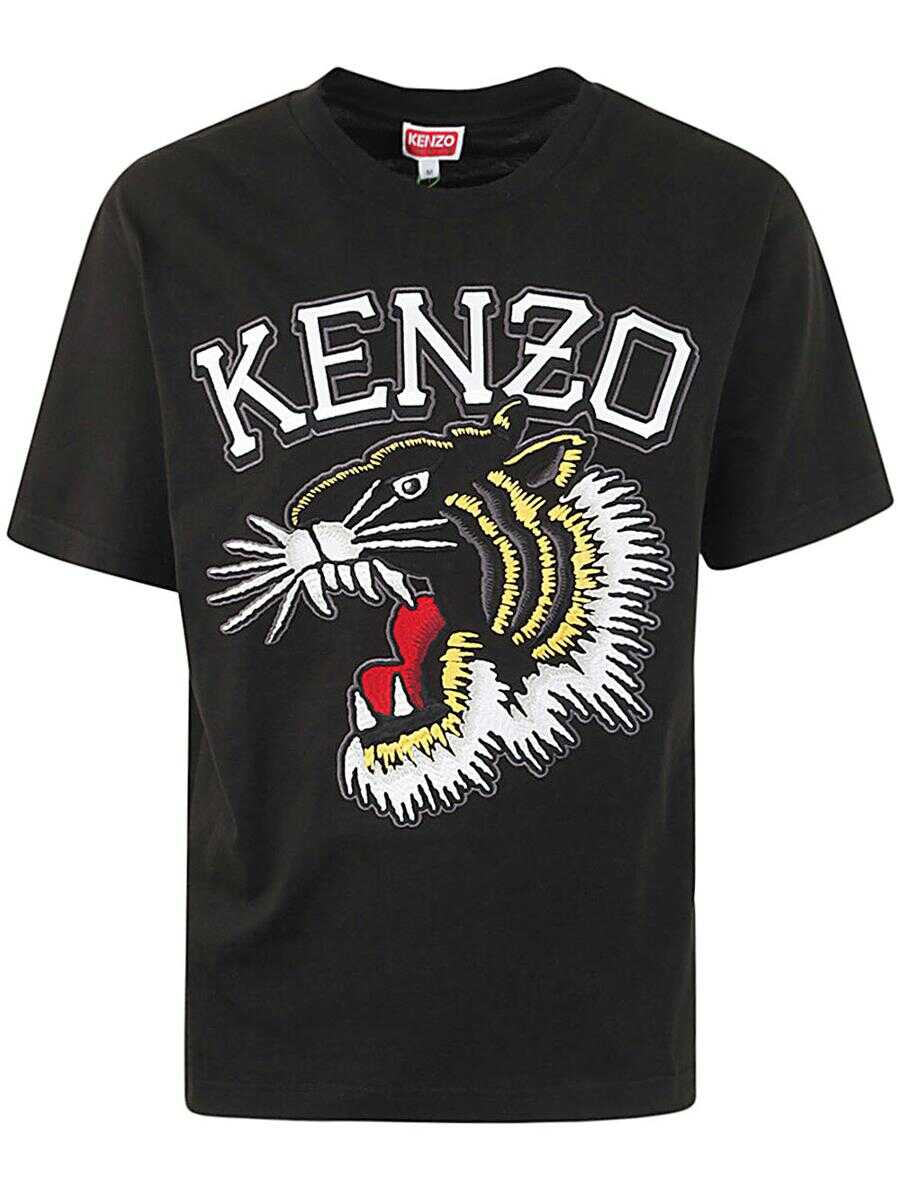 Kenzo KENZO TIGER VARSITY CLASSIC T-SHIRT CLOTHING BLACK