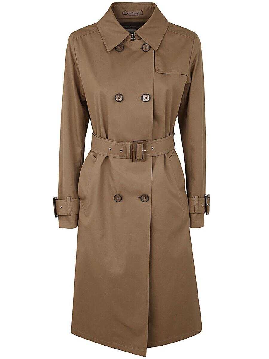Herno HERNO TRENCH CLOTHING BROWN