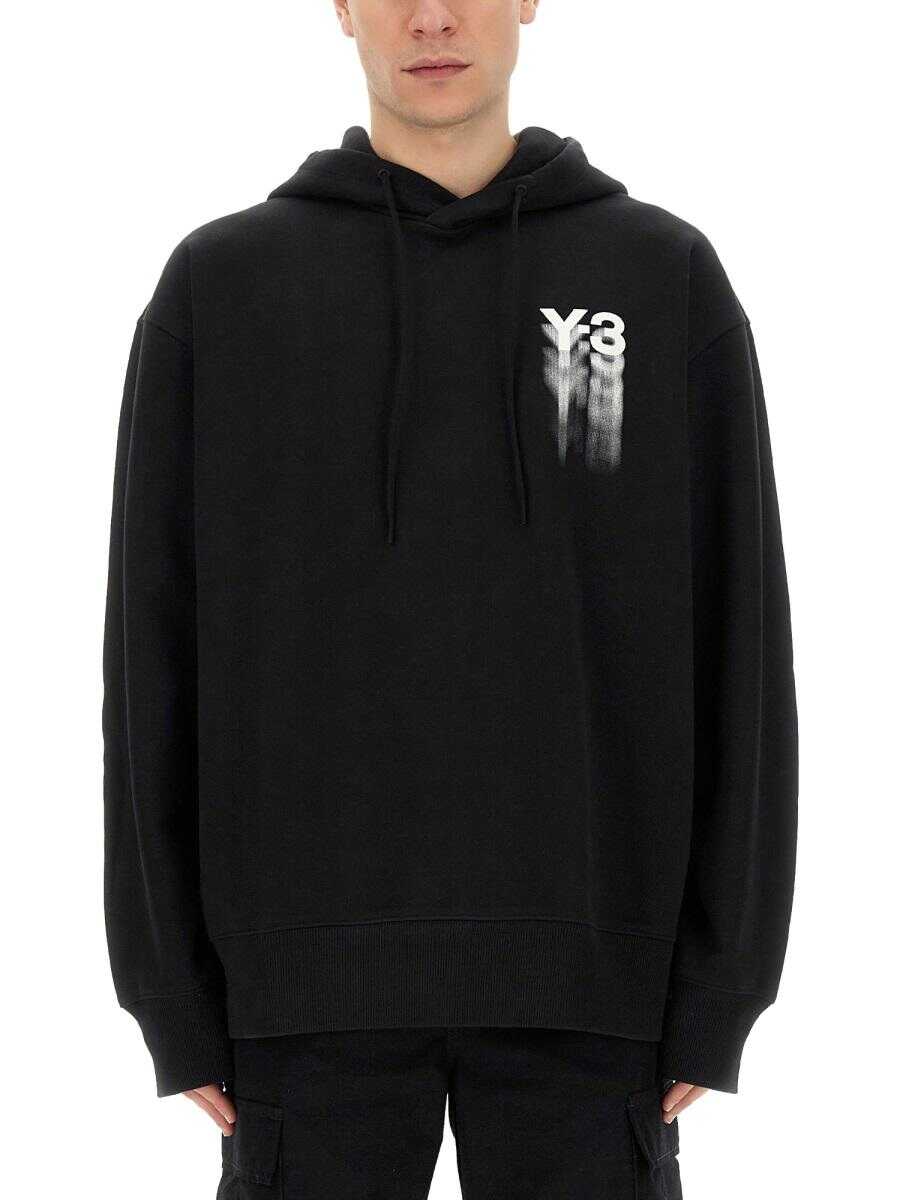 Y-3 Y-3 SWEATSHIRT WITH LOGO BLACK