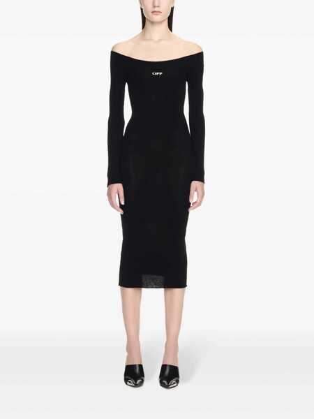 Rochii Off-White Off-White Off Stamp Dress Multicolor Femei (BM 12506115) 3