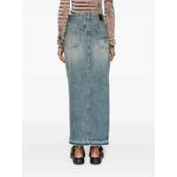 Imbracaminte R13 Dama - Fuste R13 R13 Midi Denim Skirt BLUE Femei (BM 12506559) - B-mall.ro