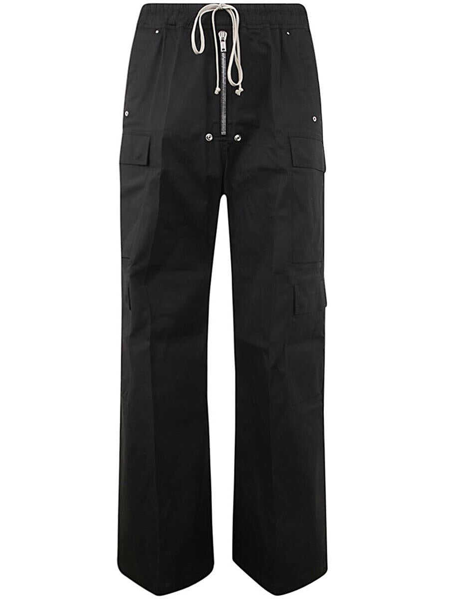 Rick Owens RICK OWENS CARGOBELAS TROUSERS CLOTHING BLACK