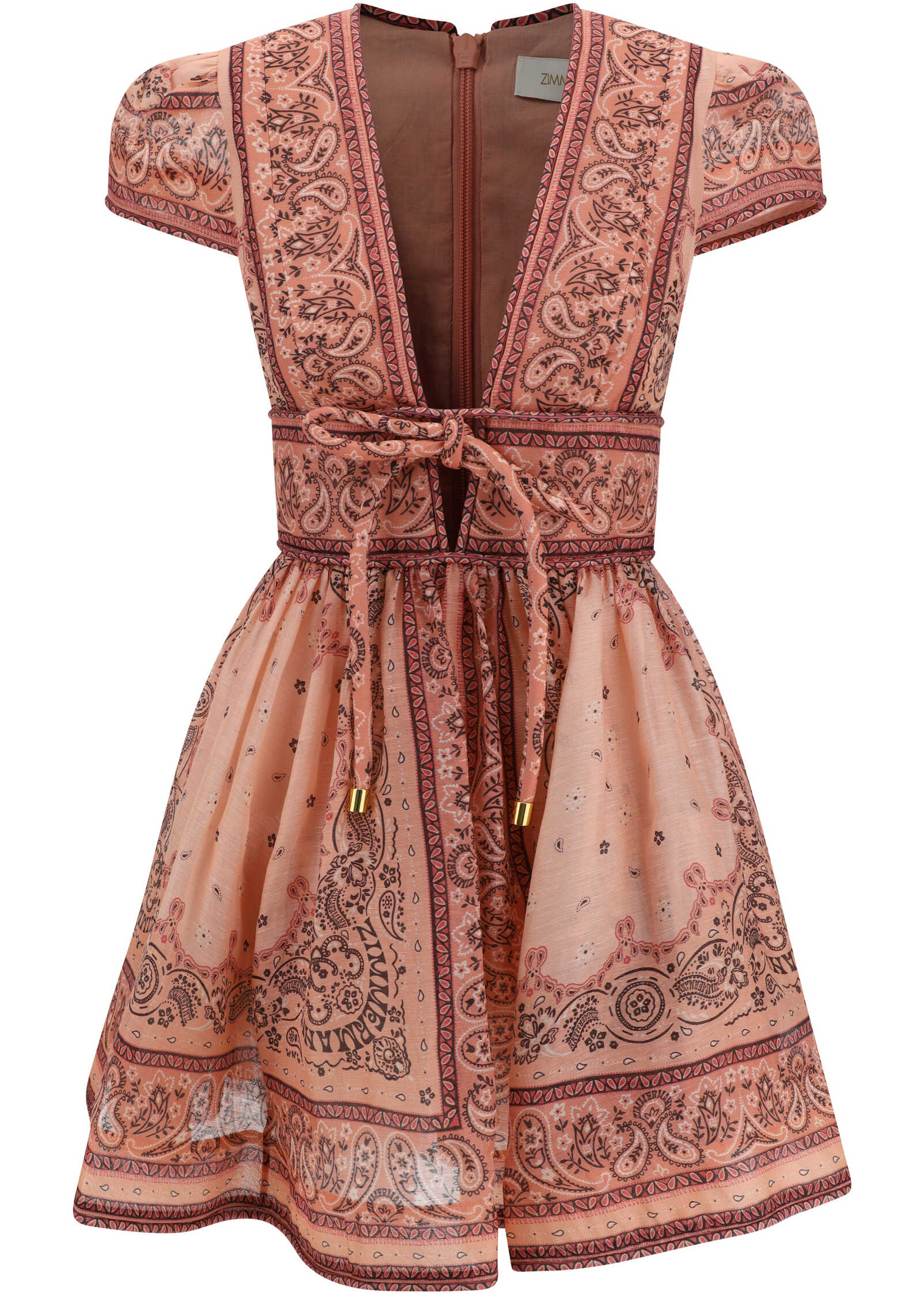 ZIMMERMANN Dress PINK BANDANA