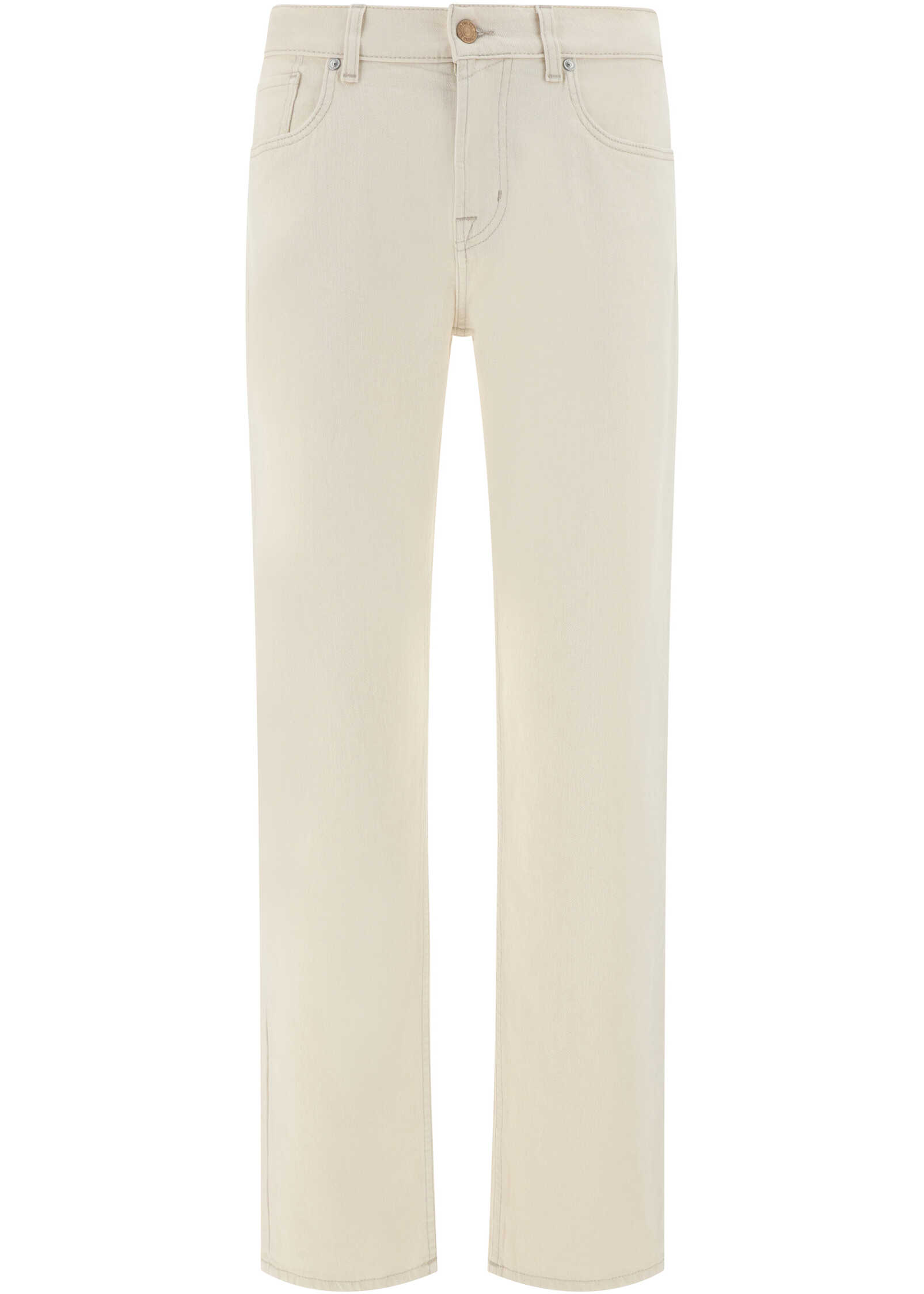 7 For All Mankind Pants WHITE