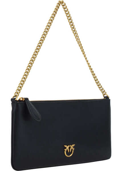 Genti de umar Pinko Shoulder Bag NERO-ANTIQUE GOLD Femei (BM 12508992) 2